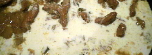 говядина с солеными огурцами и медом. Шаг 6