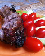 Говяжьи ребра на гриле