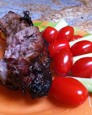 Говяжьи ребра на гриле