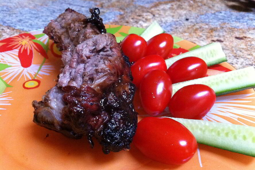 Рецепт говяжьих ребер на гриле