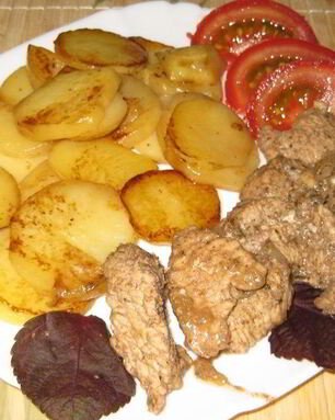 Индейка, тушенная с анисом