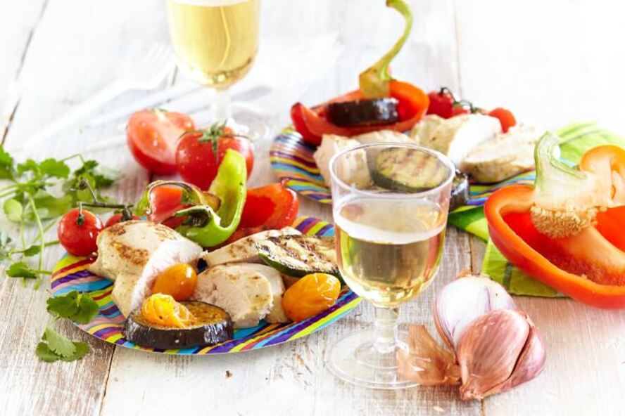 Рецепт куриной грудки на углях