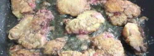 куриная печенка, тушеная в сметане. Шаг 5