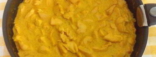 куриное филе в сливочном соусе с карри. Шаг 10