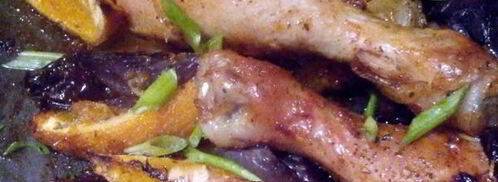 курица с апельсинами и луком. Шаг 7