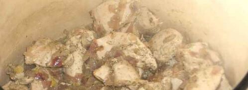 курица в молочном соусе. Шаг 10