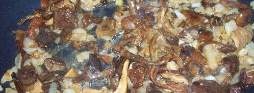 курица в сливочно-грибном соусе с медом. Шаг 6