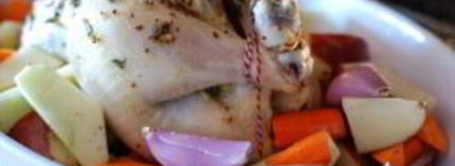 курица запеченная в лимонном маринаде. Шаг 13