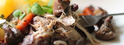 петух в вине. Шаг 6