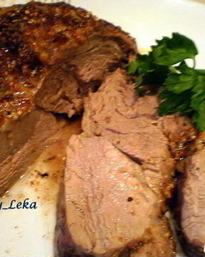 Сочная говядина с горчицей и розмарином