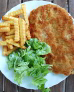 Свиные отбивные в панировке