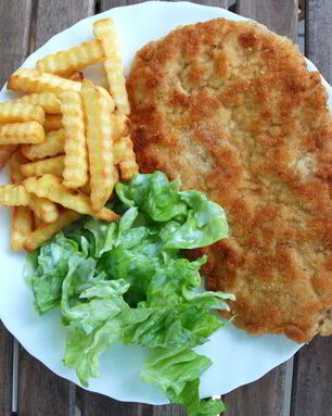 Свиные отбивные в панировке