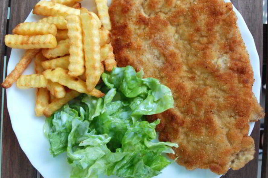 Рецепт свиных отбивных в панировке