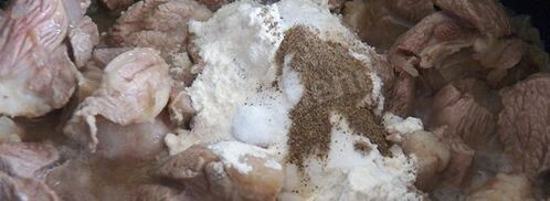 тушеная баранина с черносливом. Шаг 10