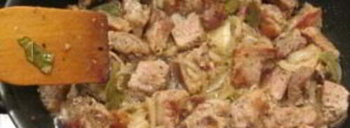 вкусное мясо кусочками на сковороде. Шаг 6