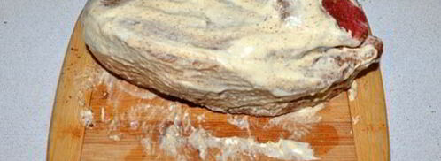 запеченная свиная лопатка с горчицей. Шаг 3