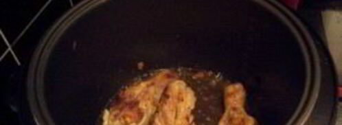 жареные голени в мультиварке. Шаг 5