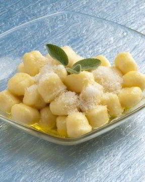 Ньокки с пармезаном и рукколой