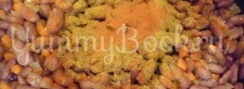 ароматная фасоль и фасоль в остром соусе. Шаг 10