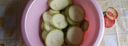 баклажаны и кабачки с сыром в микроволновке. Шаг 3