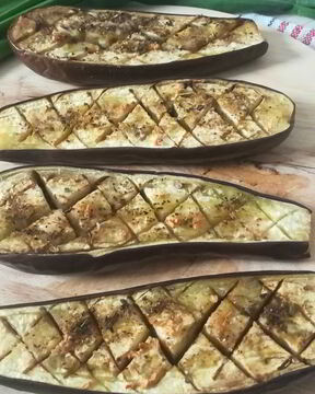 Баклажаны, запеченные в духовке