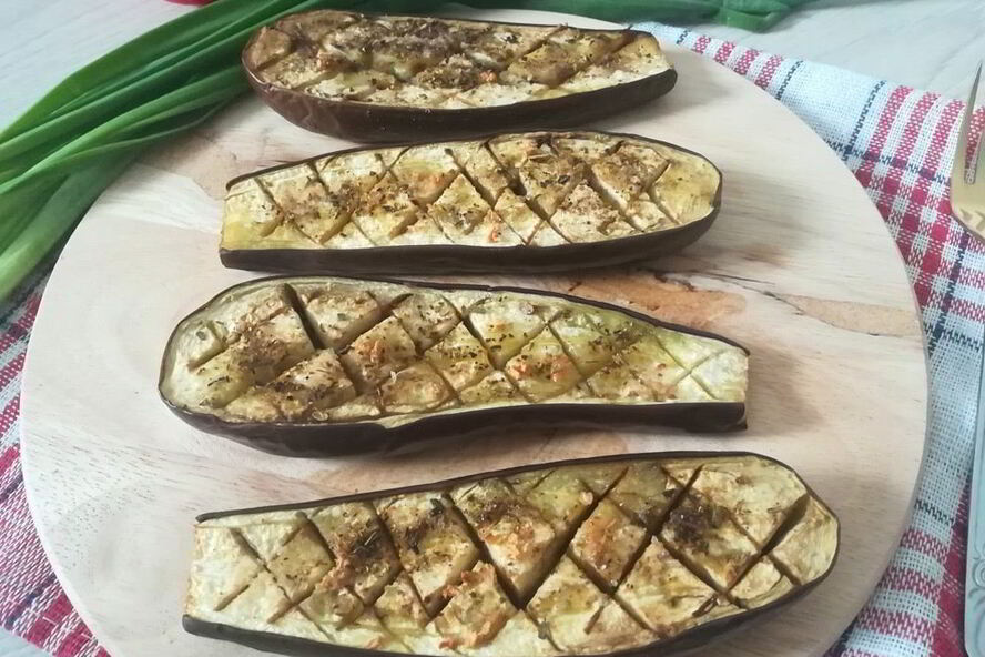 Рецепт баклажанов, запеченных в духовке