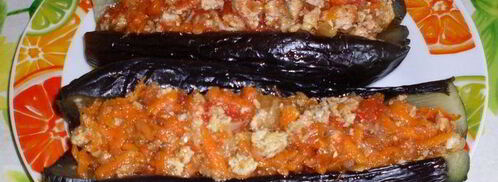 фаршированный баклажан. Шаг 4