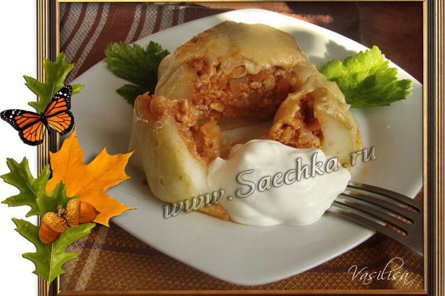 Рецепт фаршированных патиссонов