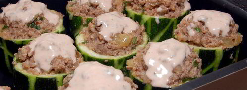 кабачки фаршированные бочонки. Шаг 8