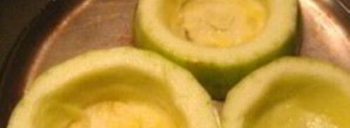 кабачки, фаршированные куриным фаршем. Шаг 5