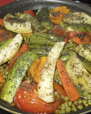 Кабачки с картошкой