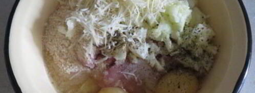 кабачки с мясной начинкой запеченные в духовке. Шаг 5