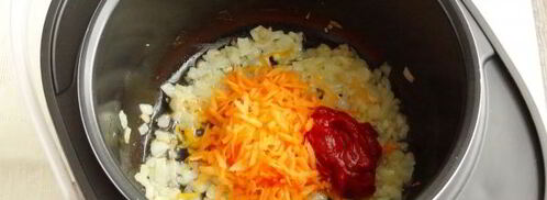 кабачки с рисом в мультиварке. Шаг 7