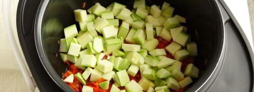 кабачки с рисом в мультиварке. Шаг 8