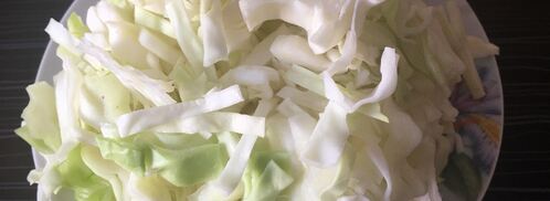 картофель тушеный с фаршем и капустой. Шаг 5