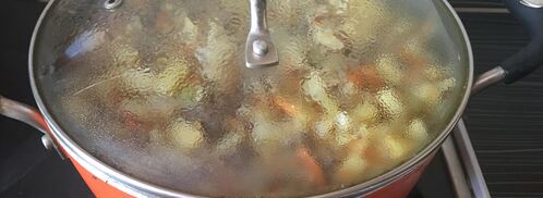 картофель тушеный с фаршем и капустой. Шаг 9