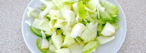 картофель, запеченный с лисичками в мультиварке. Шаг 6