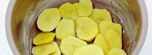 картофель, запеченный с лисичками в мультиварке. Шаг 12