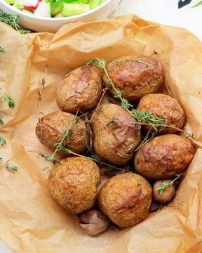 Картофель, запеченный в пергаменте