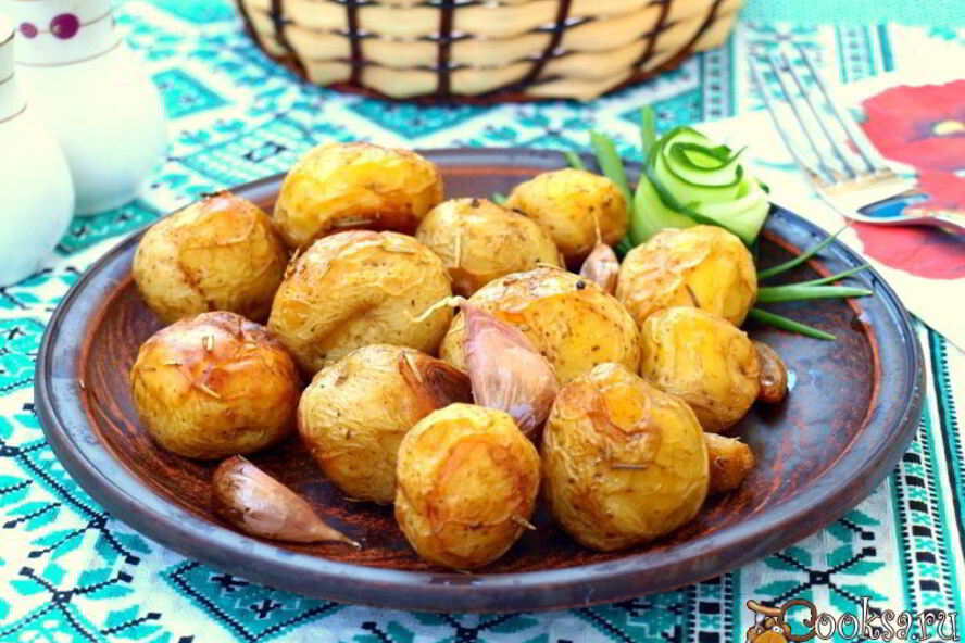 Рецепт молодой картошки запеченной в пергаменте