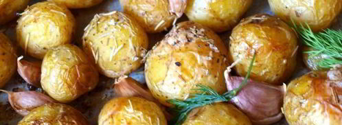 молодая картошка запеченная в пергаменте. Шаг 5