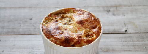 мусака с фаршем и картофелем. Шаг 12