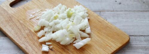 мусака с фаршем и картофелем. Шаг 4