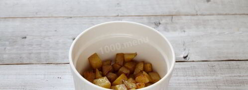 мусака с фаршем и картофелем. Шаг 6