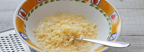 мусака с фаршем и картофелем. Шаг 9