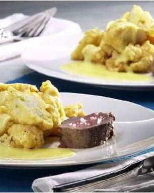 Обжаренная цветная капуста в тесте