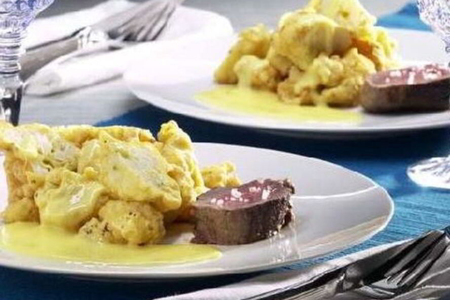 Рецепт обжаренной цветной капусты в тесте