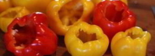 перец, фаршированный морковью. Шаг 3