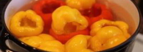 перец, фаршированный морковью. Шаг 4