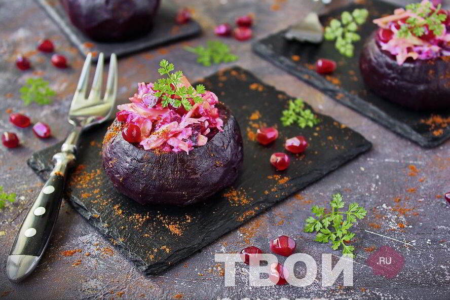 Рецепт свеклы фаршированной